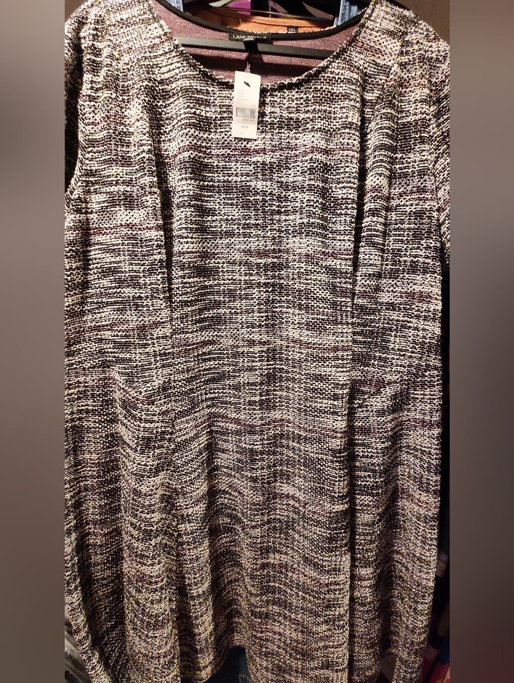 Lane Bryant Tweed Textured Dress